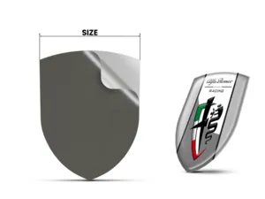 Alfa Romeo Stoßsticker Auto Limitiert Premium Pro